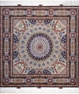 HAND MADE RUG GONBAD DESIGN TABRIZ,IRAN circle carpet
